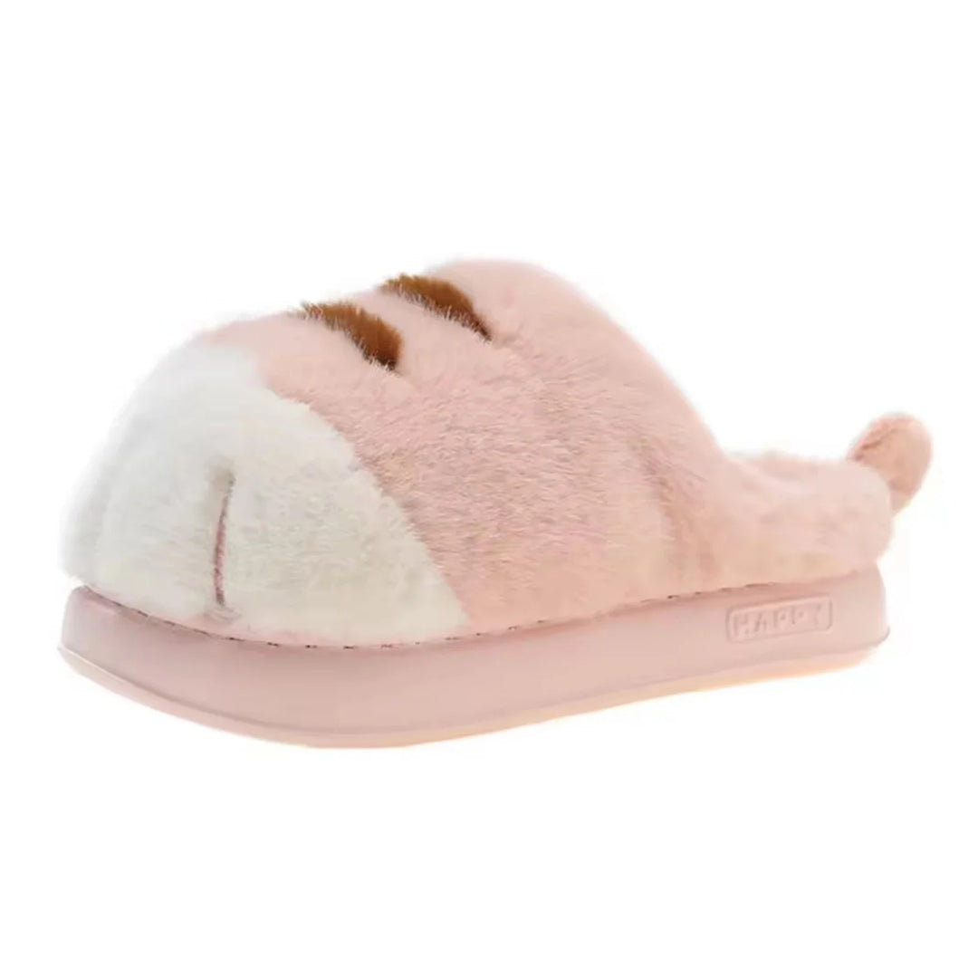 Fluffy Cat Slippers