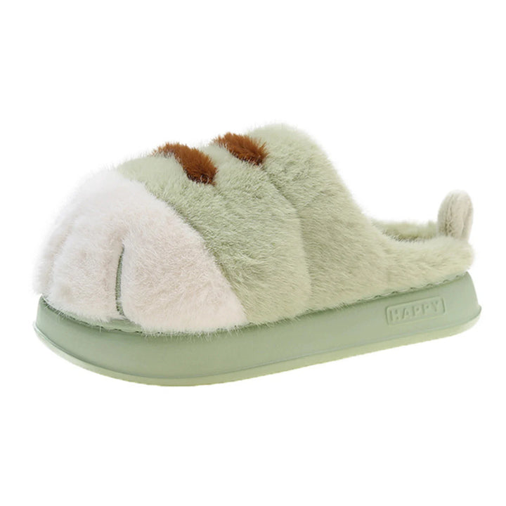 Fluffy Cat Slippers